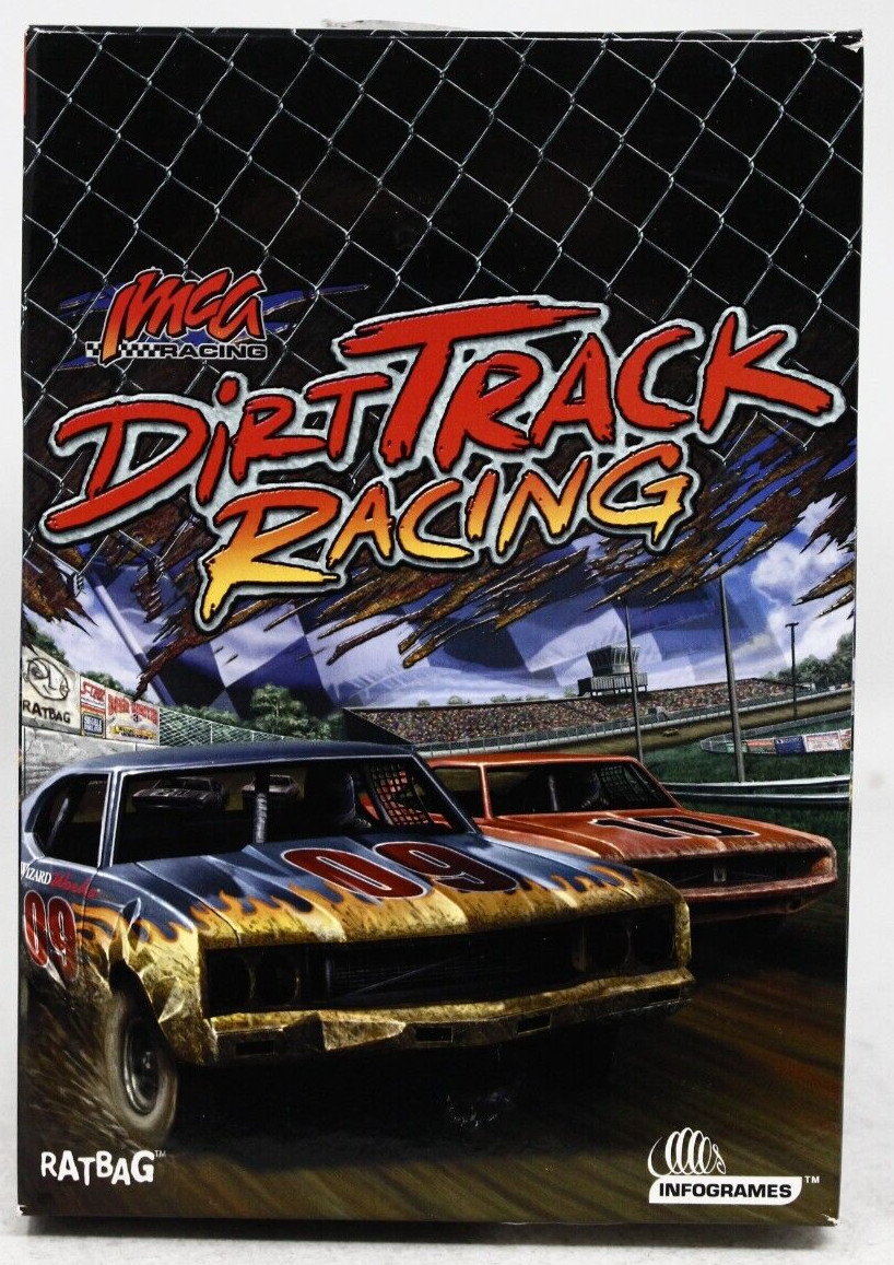Dirt Track Racing (PC) Box - New Sealed - See desc.