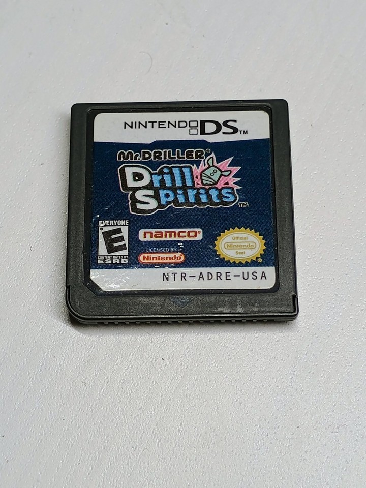 Mr. Driller: Drill Spirits (Nintendo DS) – Authentic | Tested & Working No Case