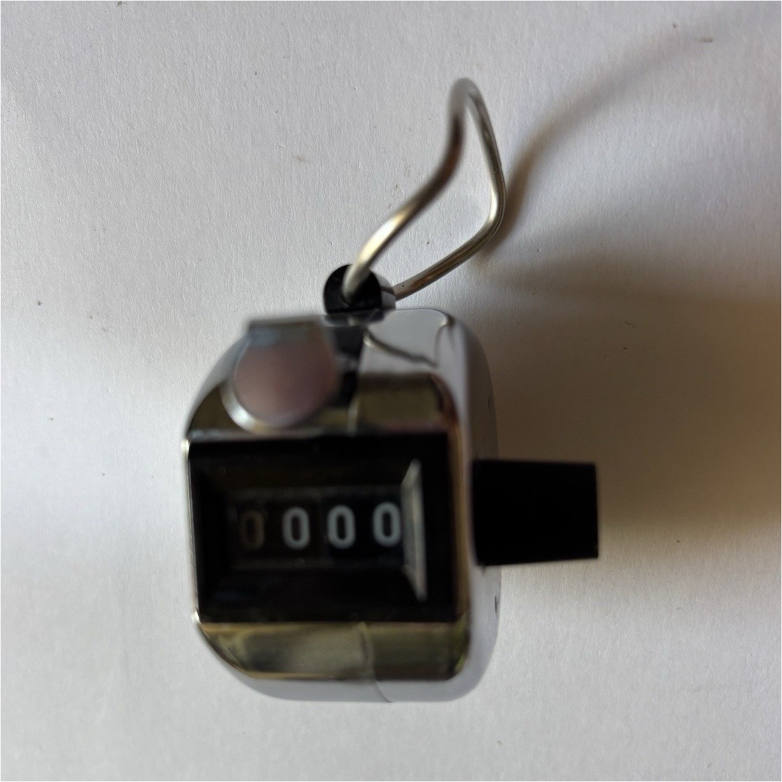 Redington Windsor Ct. USA Hand Tally Counter Made in Philippines