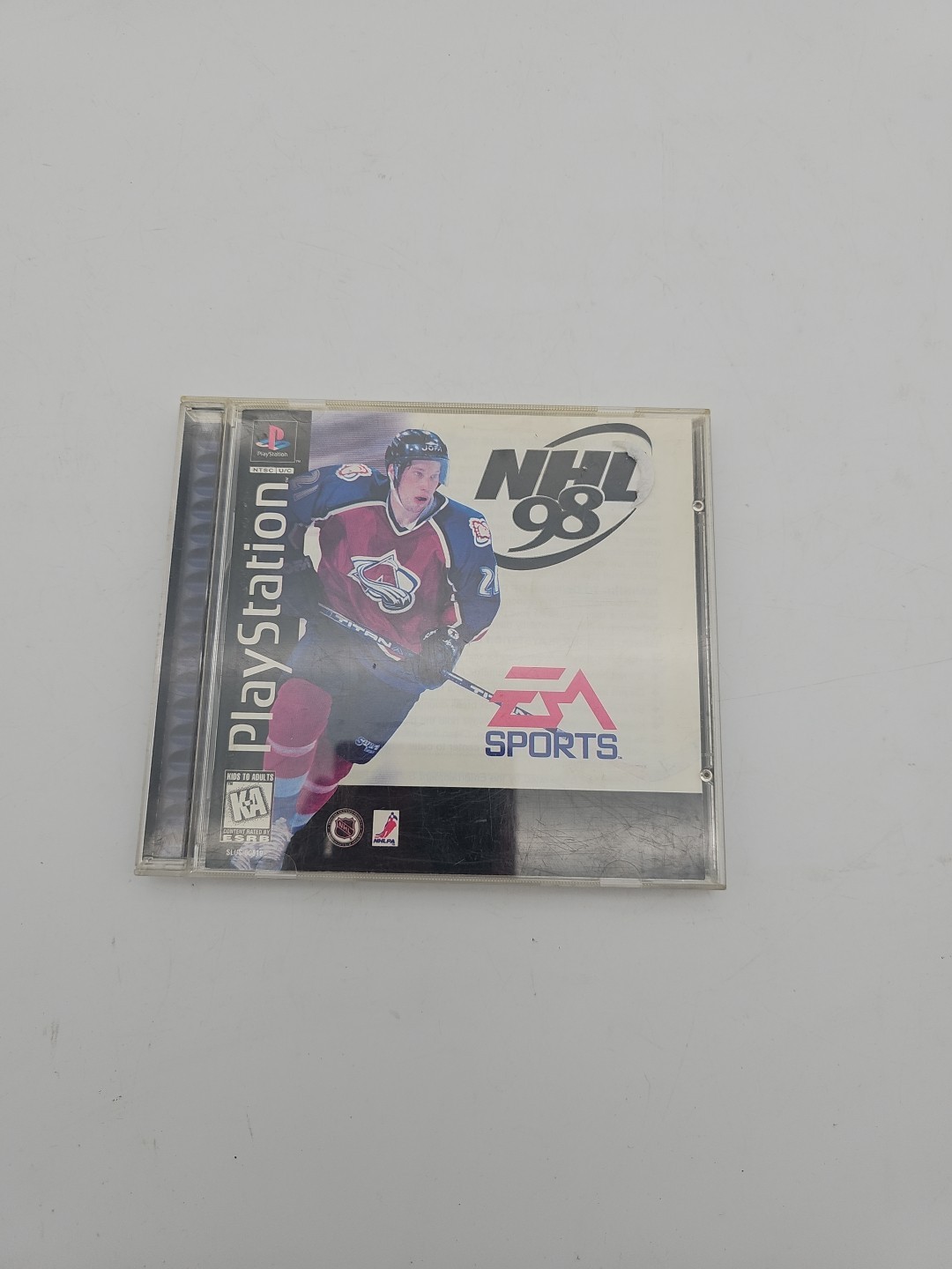 NHL 98 (PS1, 1997) CIB – Tested & Working – complete