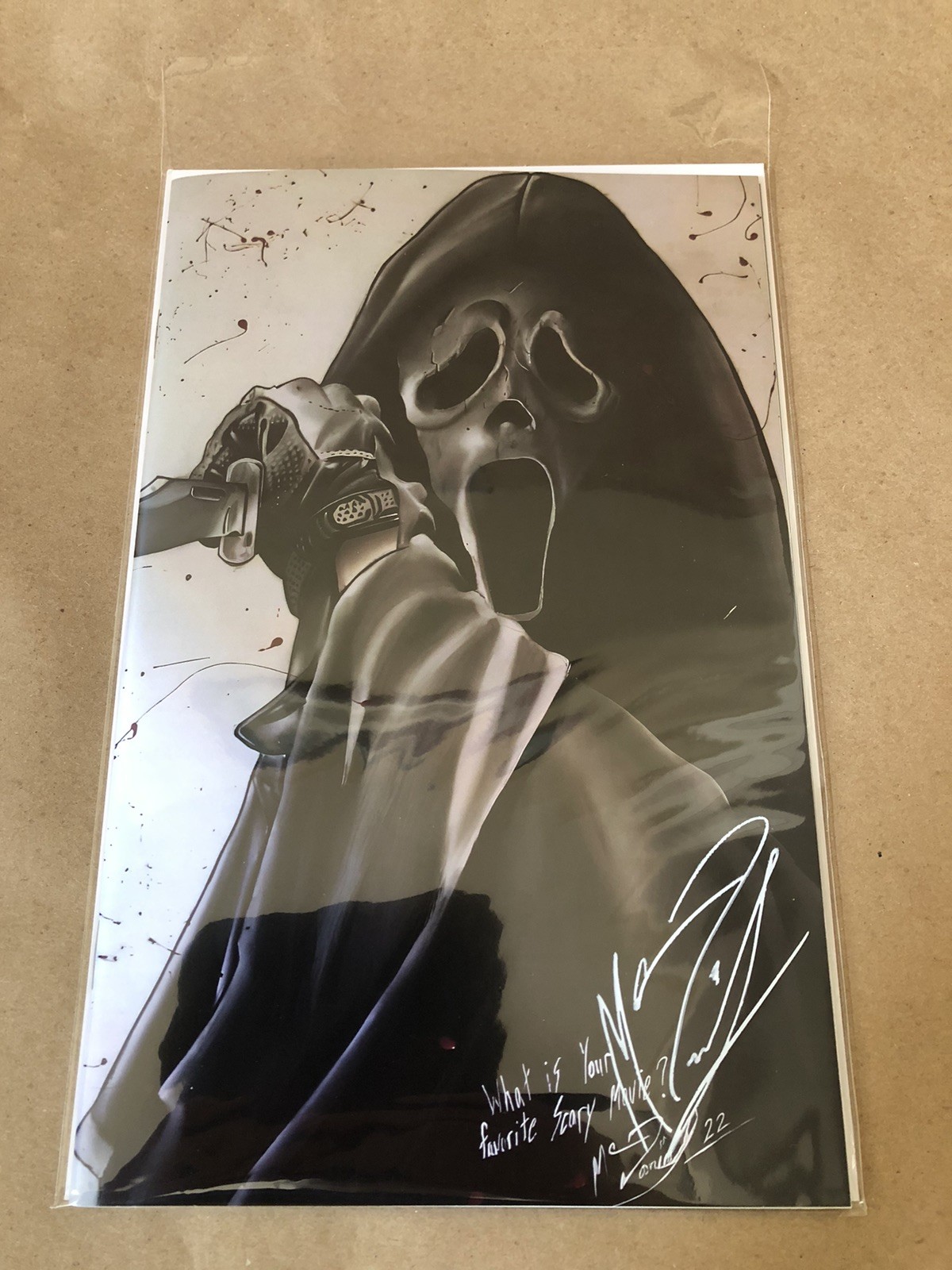 GhostFace Scream Birth of a Slasher Nashville Celebrity Comic Con LE50 Signed