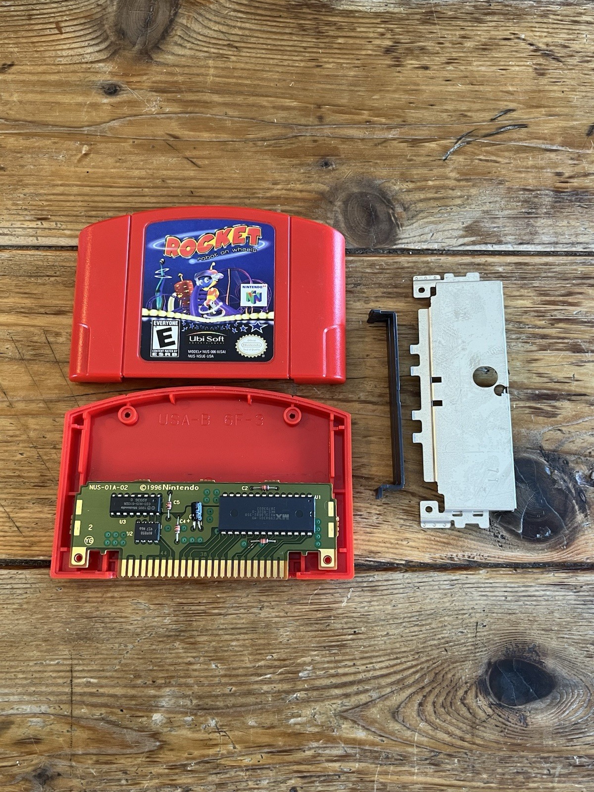 Rocket Robot on Wheels Nintendo 64 N64 Authentic Very Clean Condition Ubisoft‼️