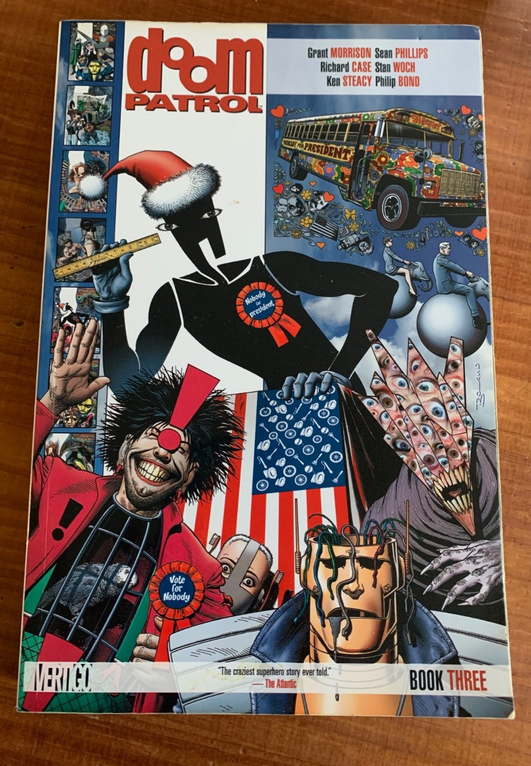 Doom Patrol Book Three by Grant Morrison (English) Paperback Book