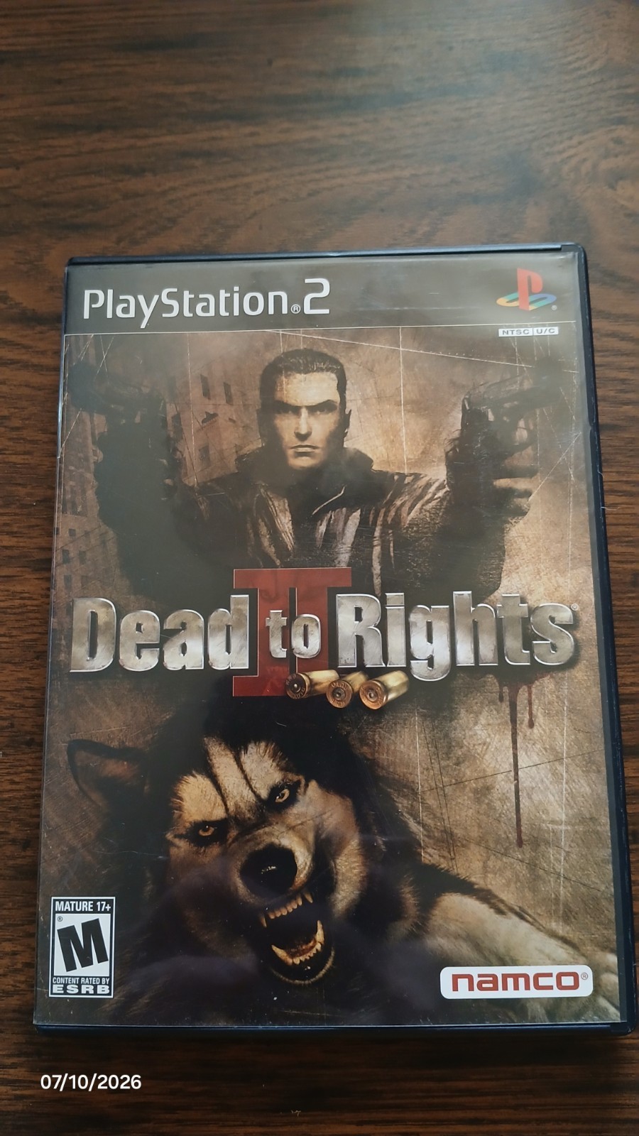 Dead To Rights 2 Sony PlayStation 2 2005 CIB In Very Good Condition