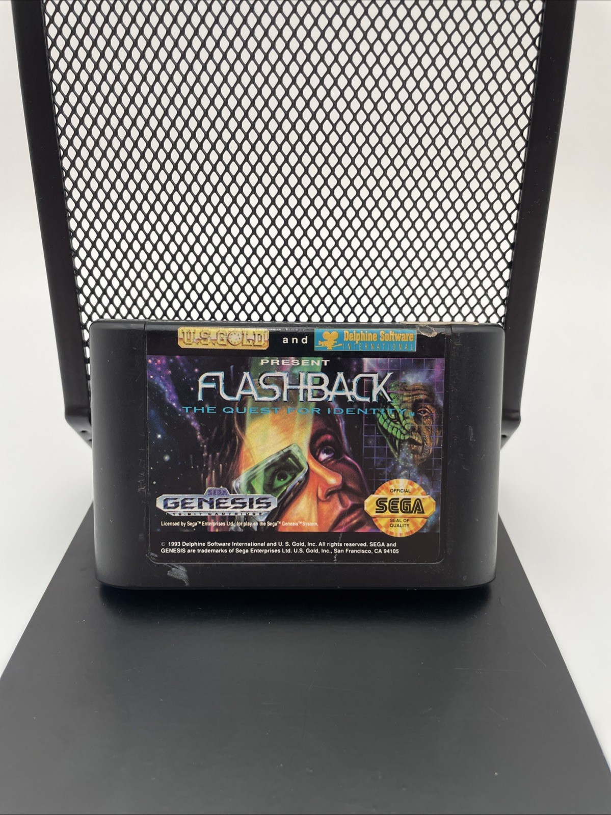 Flashback: The Quest for Identity (Sega Genesis, 1993) Cartridge Only - Tested