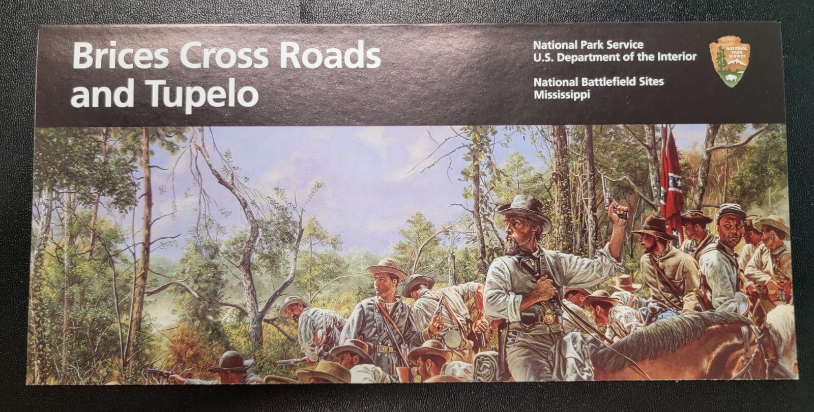 Brices Cross Roads and Tupelo National Battlefield Sites Brochure-NPS Unigrid