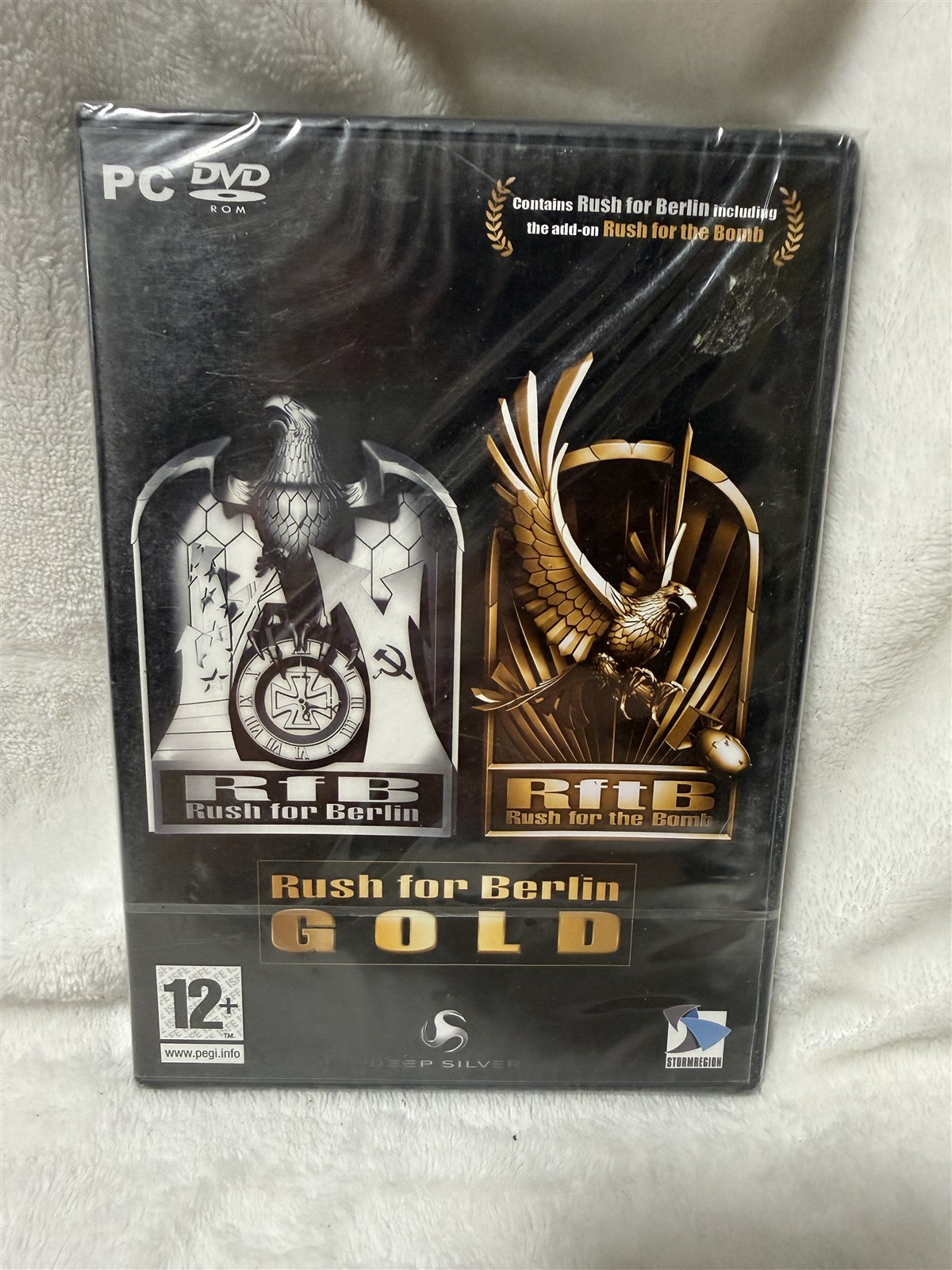 NEW SEALED RUSH FOR BERLIN GOLD PC GAME RUSH FOR BERLIN & RUSH FOR THE BOMB