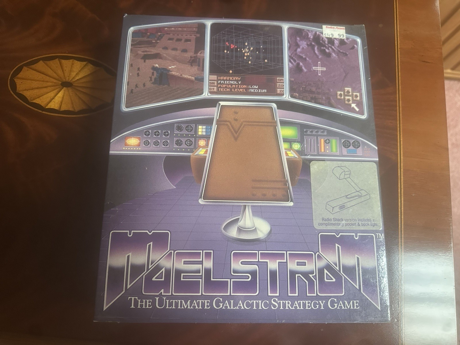 Maelstrom PC Factory SealedStrategy Game 1992 IBM-PC 3.5\