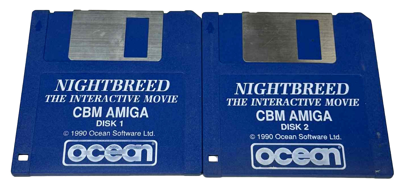 Nightbreed CBM Amiga 3.5 Floppy Ocean Software