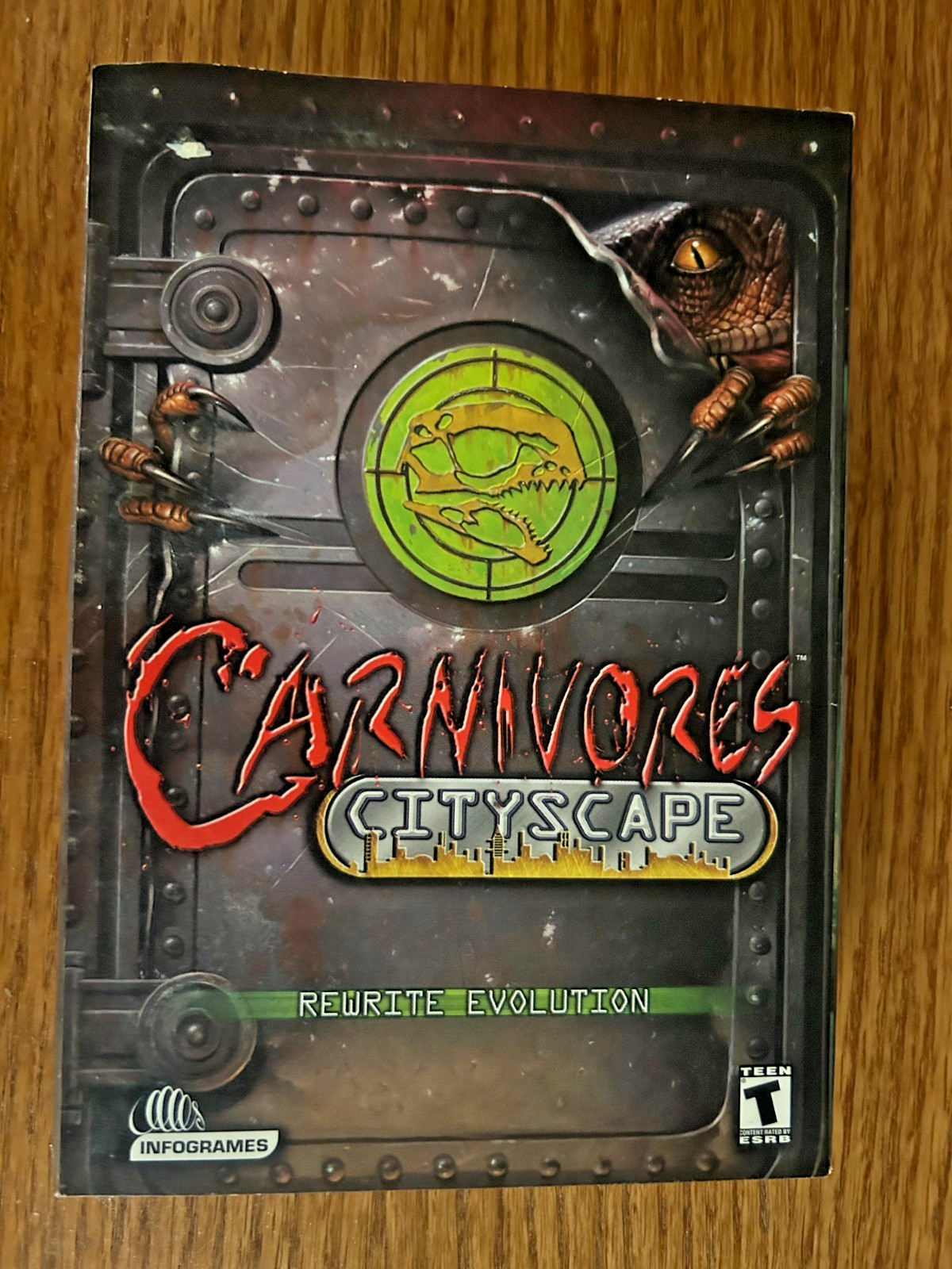 Carnivores CityScape PC Game Still sealed but damaged box