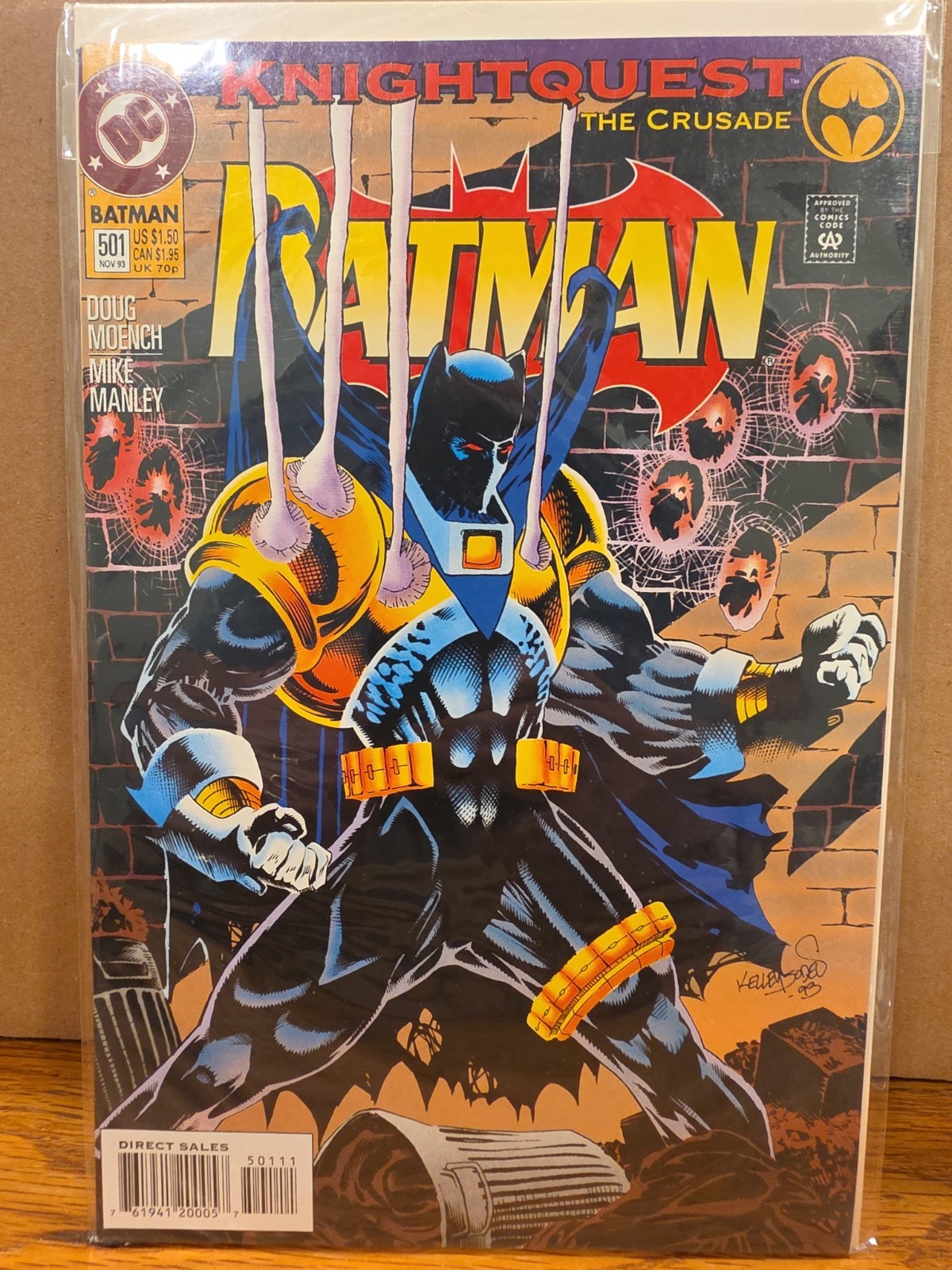 Batman #501 Thru 508  (DC Comics November 1993) Direct Copies NM 