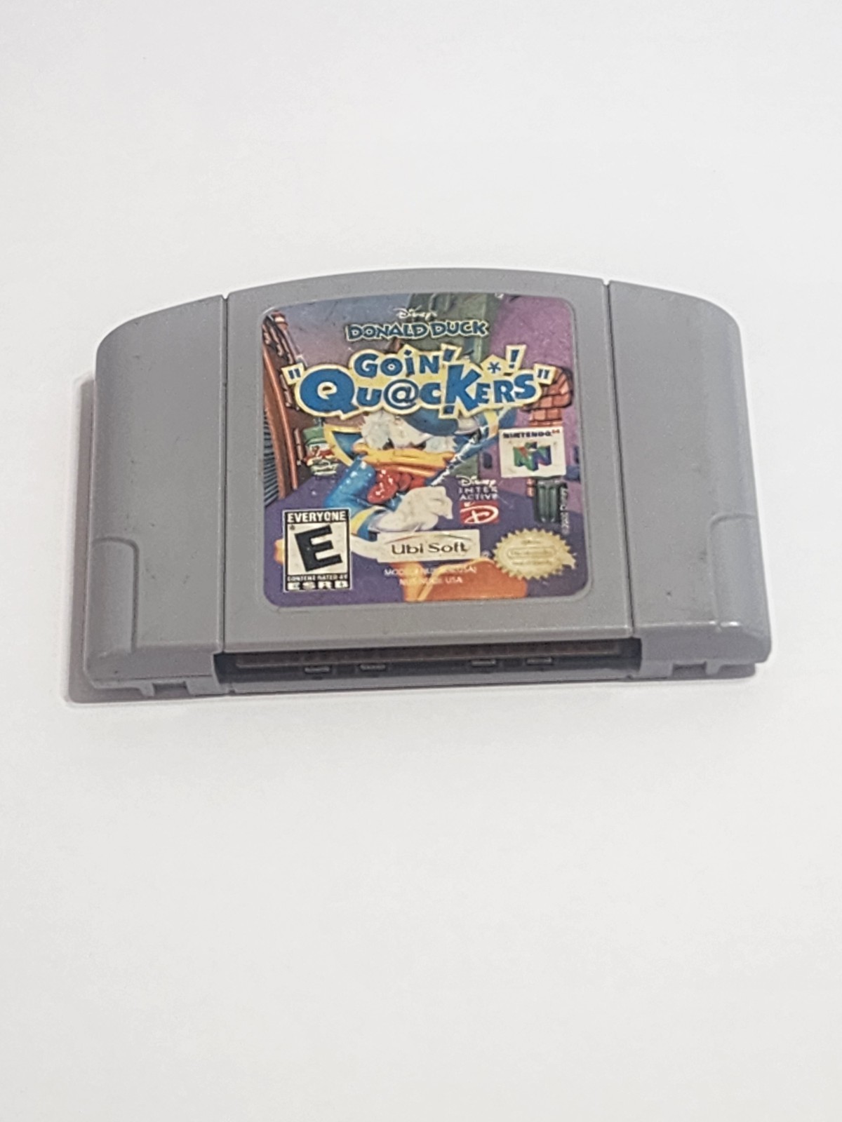 Disney's Donald Duck Goin' Quackers Nintendo 64 N64 Authentic 
