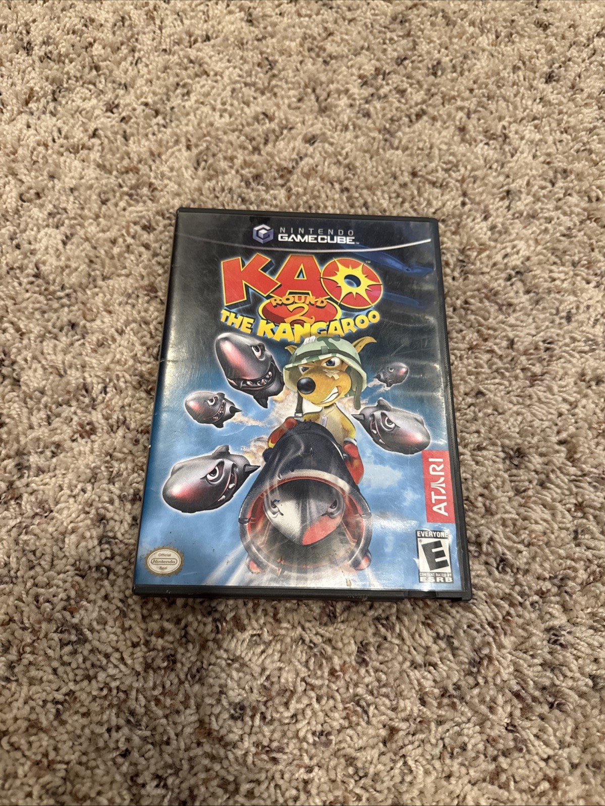 Kao the Kangaroo: Round 2 Nintendo GameCube No Manual