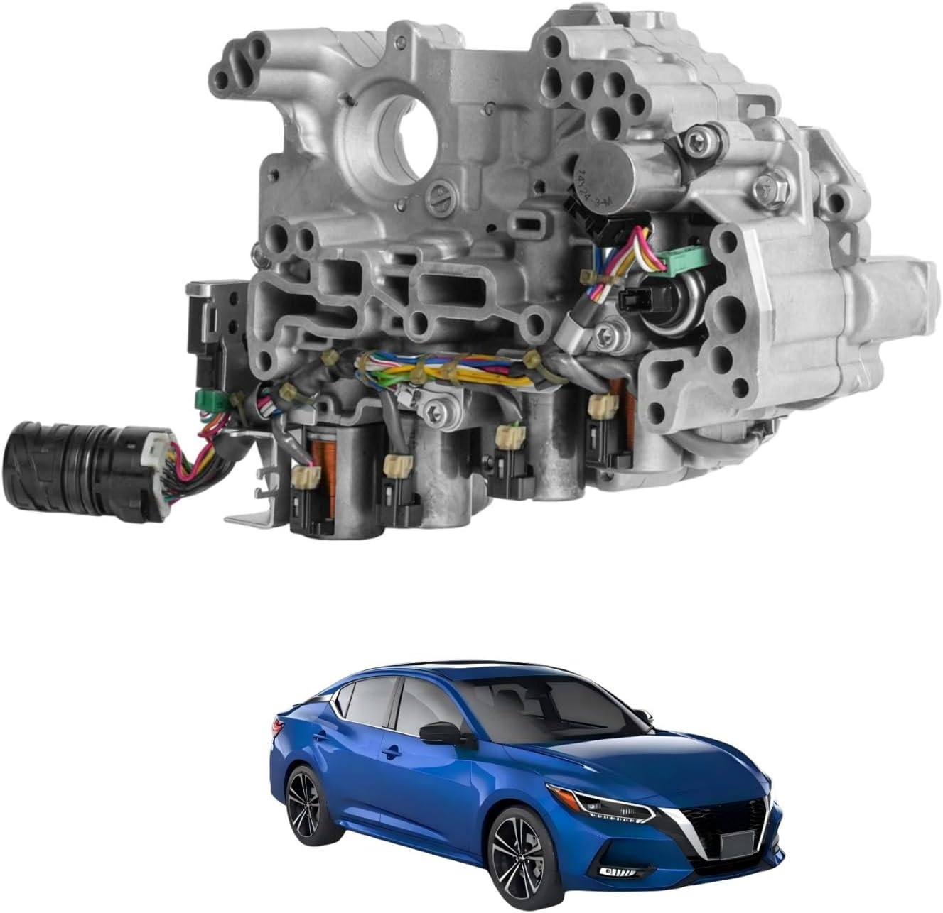 RE0F11A Transmission Valve Body with Solenoids Compatible with 2013-2019 Nissan