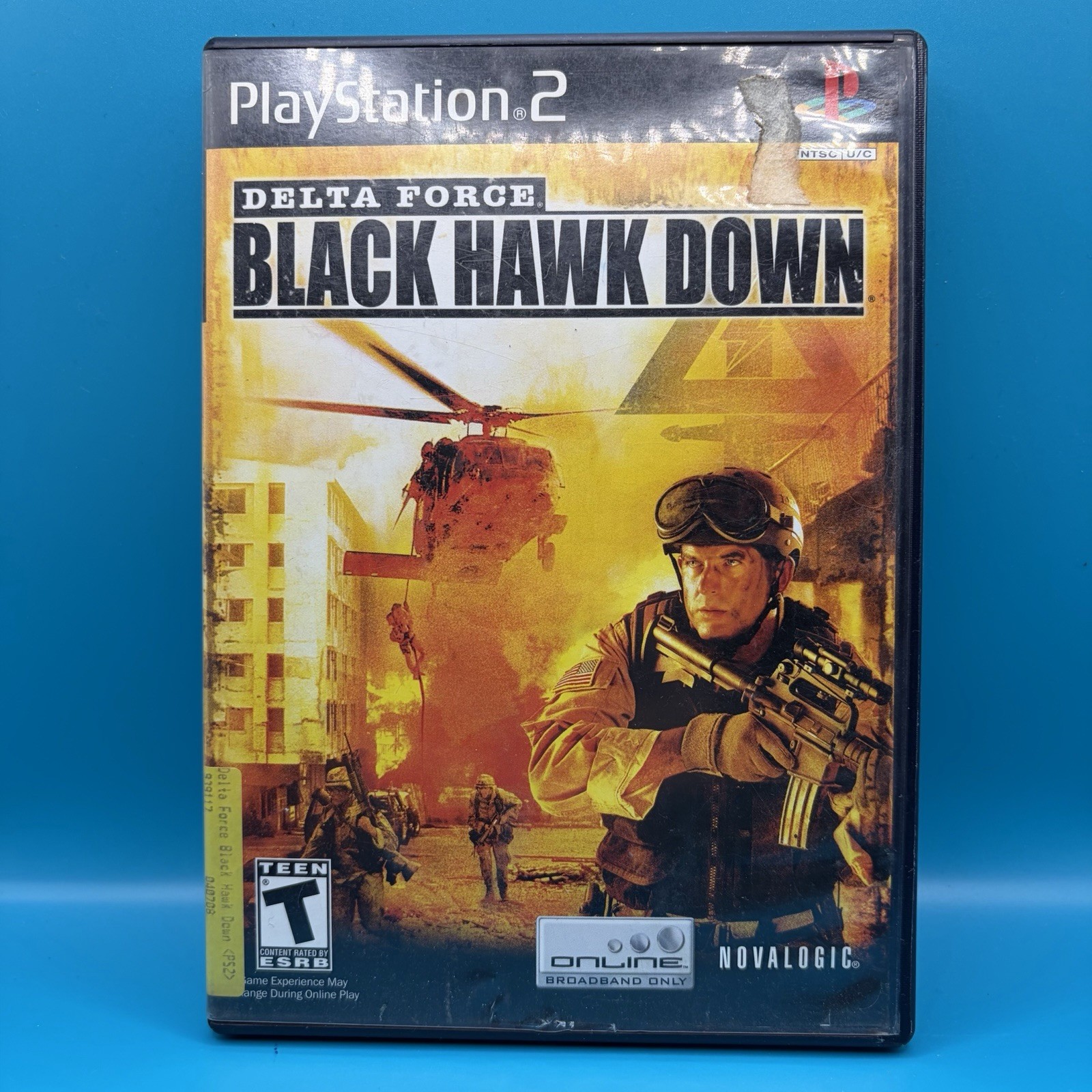 Delta Force Black Hawk Down (Sony PlayStation 2, PS2) Complete CIB Tested