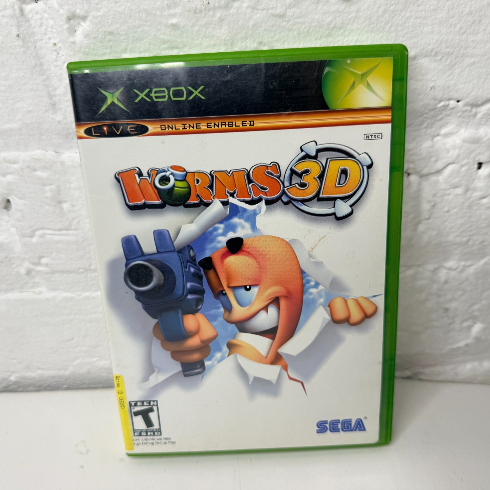 Worms 3D (Microsoft Xbox, 2005) CIB W/ Manual