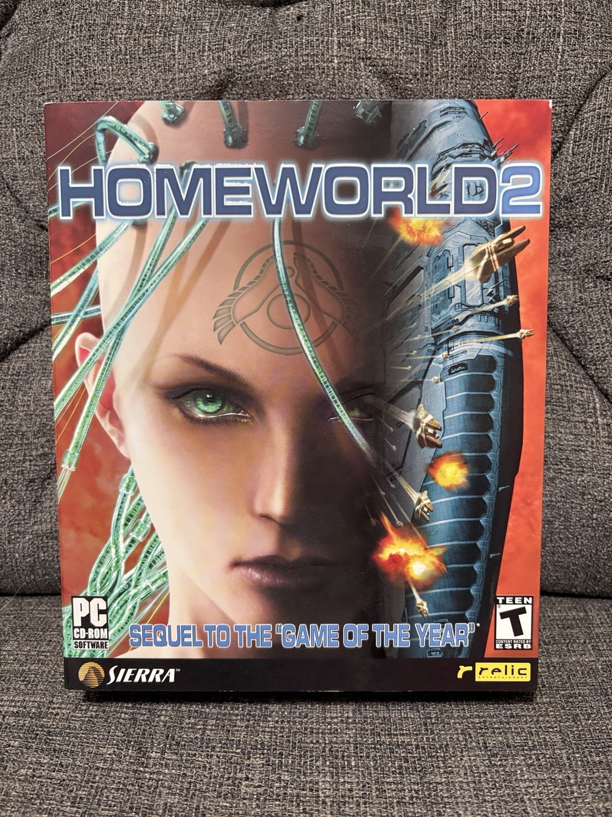 Homeworld 2 (PC, 2003) Big Box Sierra / Relic Complete In Box CIB Rare PC CD-ROM