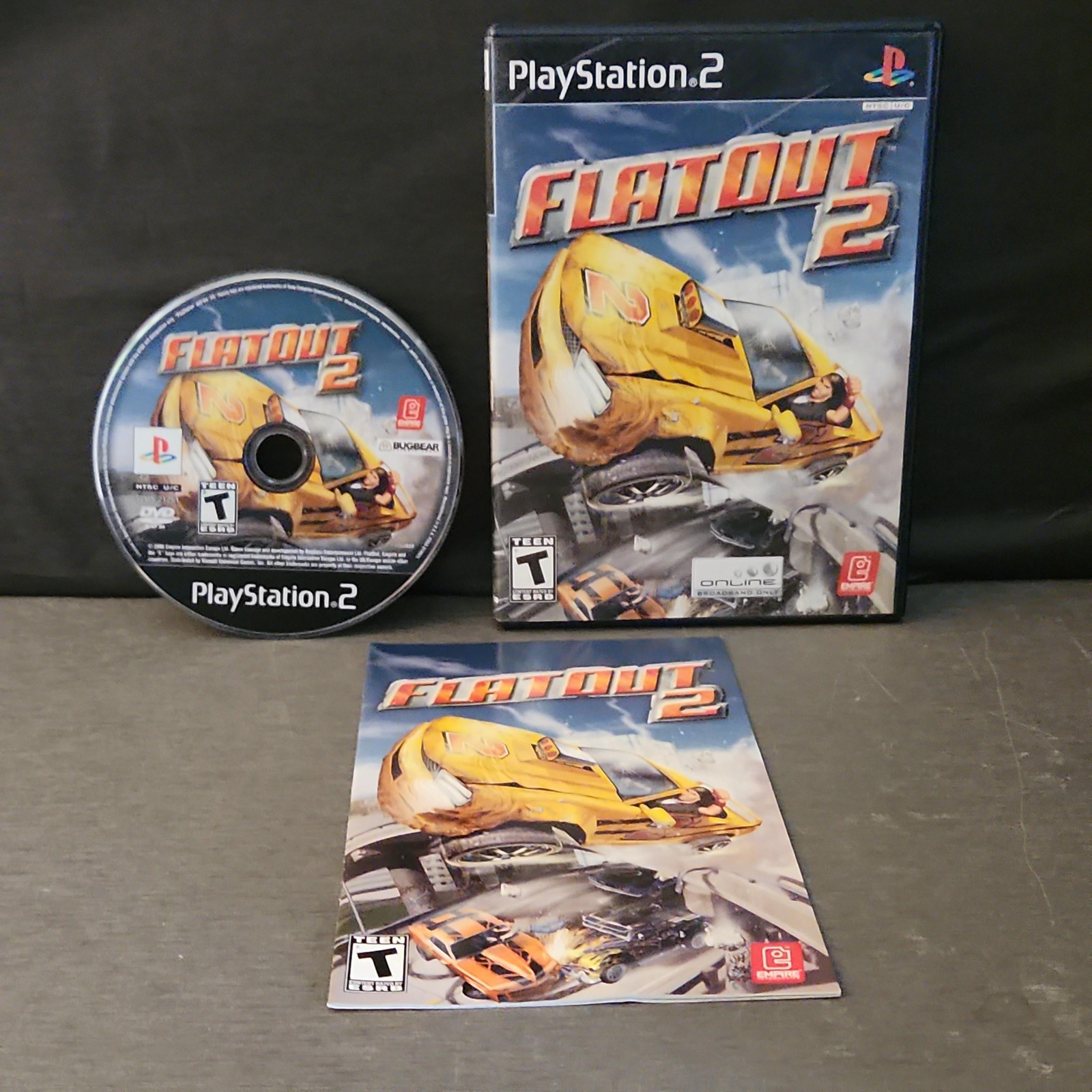 FlatOut 2 PS2 CIB Game