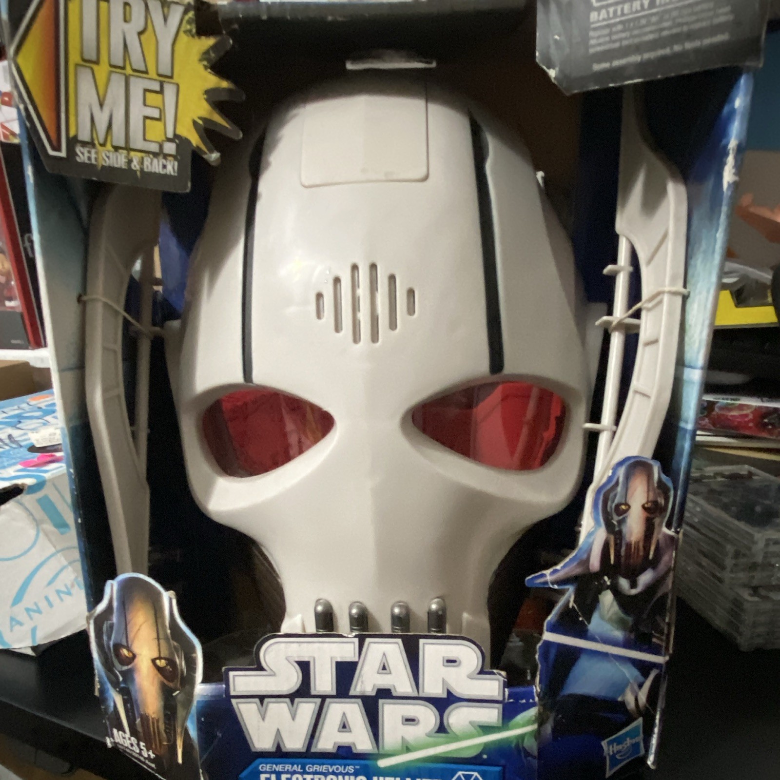 Hasbro Star Wars General Grievous Electronic Helmet Vintage 2005 ROTS