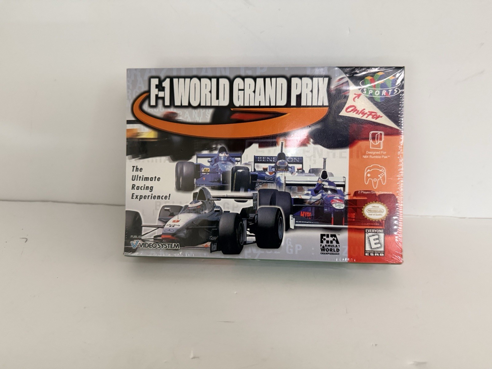 New Sealed  F-1 World Grand Prix Nintendo 64 , 1998 .