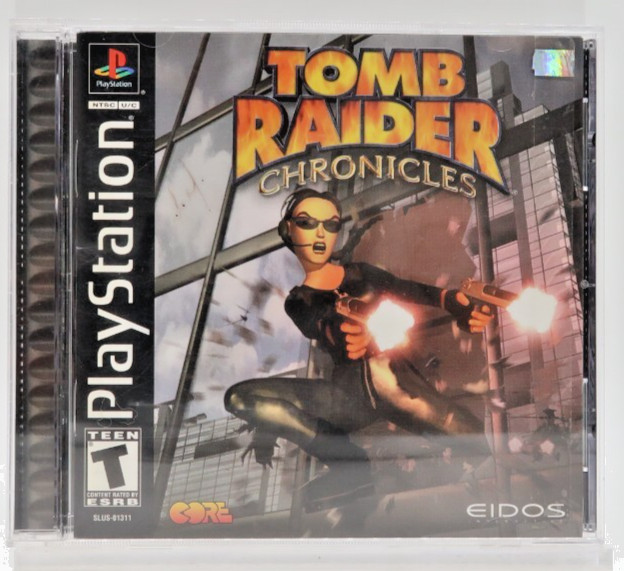 Tomb Raider: Chronicles (Sony PlayStation 1, 2000) Used Complete