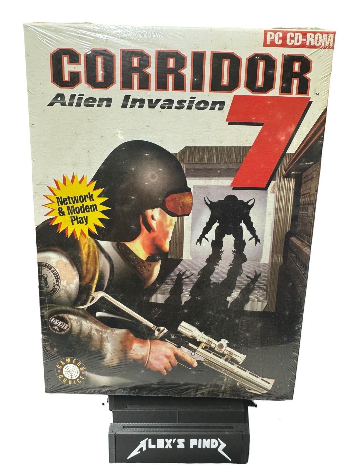 Corridor 7: Alien Invasion (PC, 1995) Rare Big Boxed First Person Shooter New