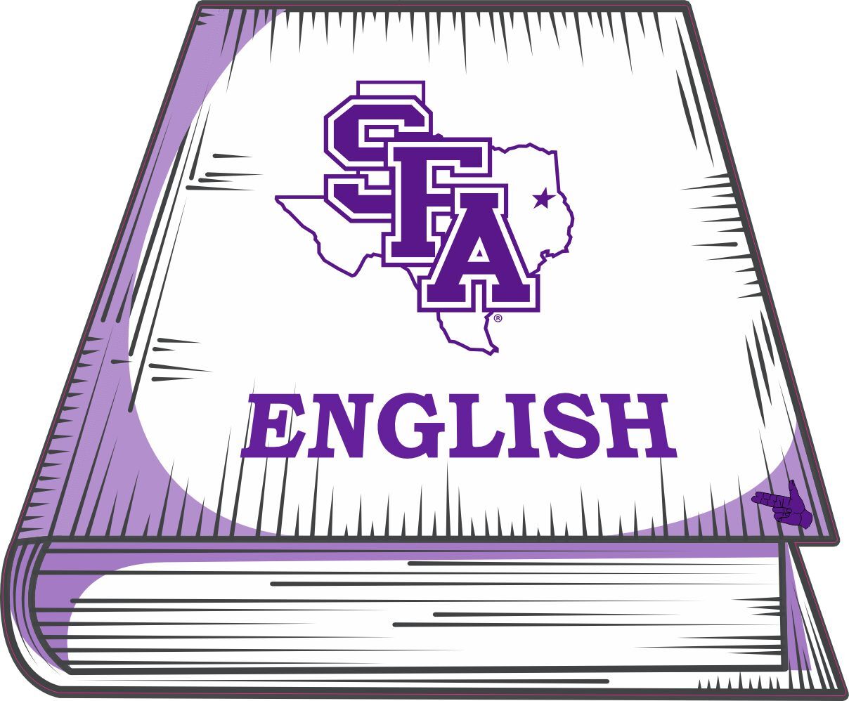 StickerTalk Officially Licensed SFA English Vinyl Sticker, 4 inches x 3.3 inches
