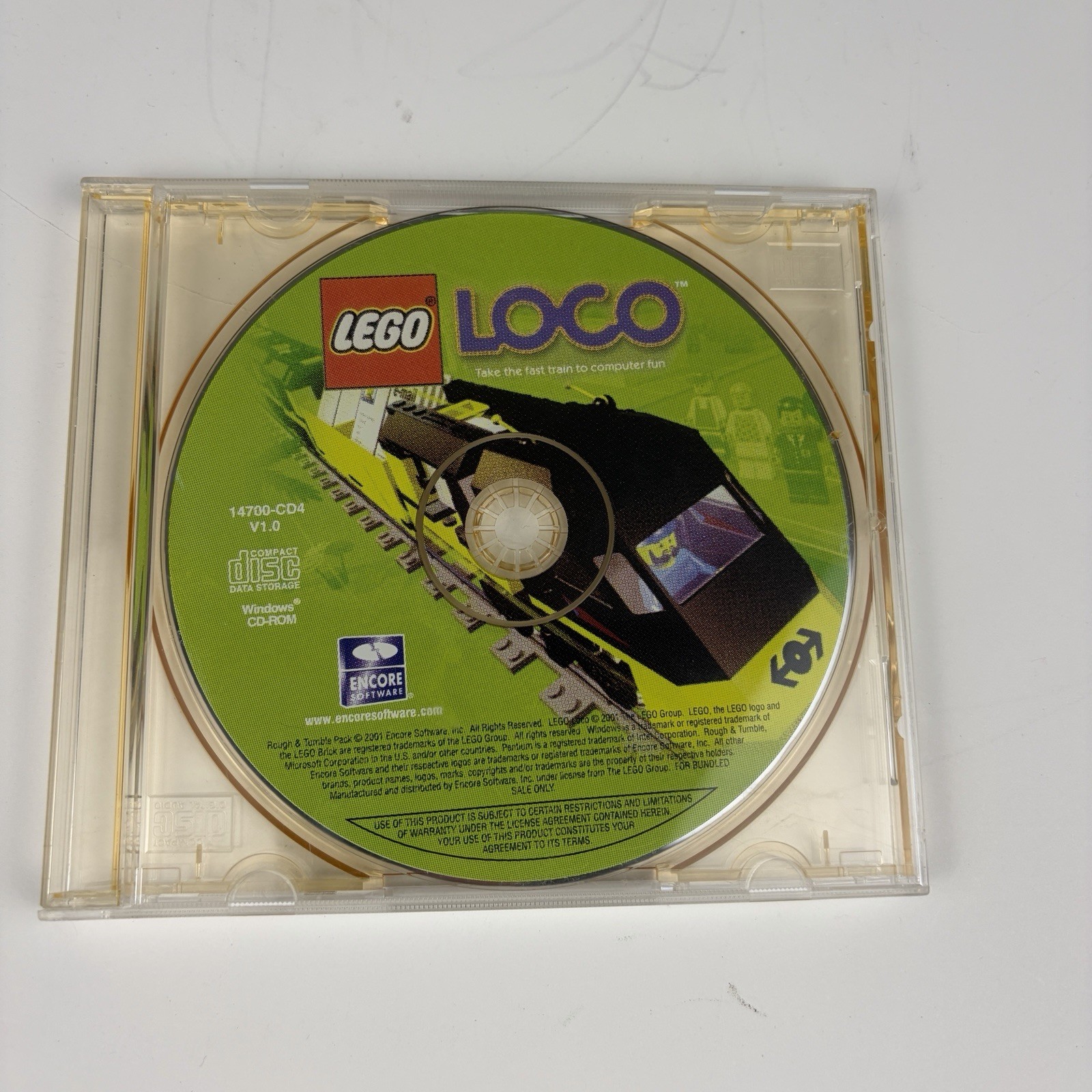 LEGO Loco (PC CD-ROM) Jewel Case & Disc