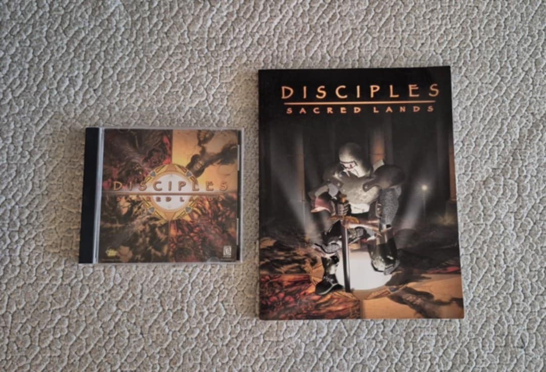Disciples Sacred Lands Jewel Case, Disc & Manual Only
