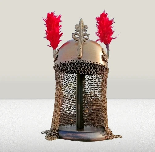 Emperor Battle Helmet Sultan Helmet Knight Warrior Helmet Fully Functio