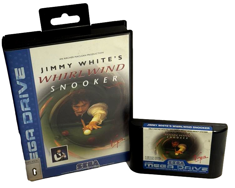 Jimmy White's Whirlwind Snooker Sega Mega Drive *No Manual*