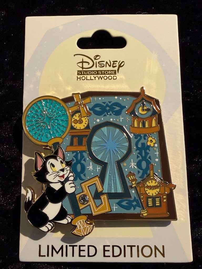 Disney Pin LE 400 Pinocchio Figaro Unlocking the Magic DSSH D23 2026