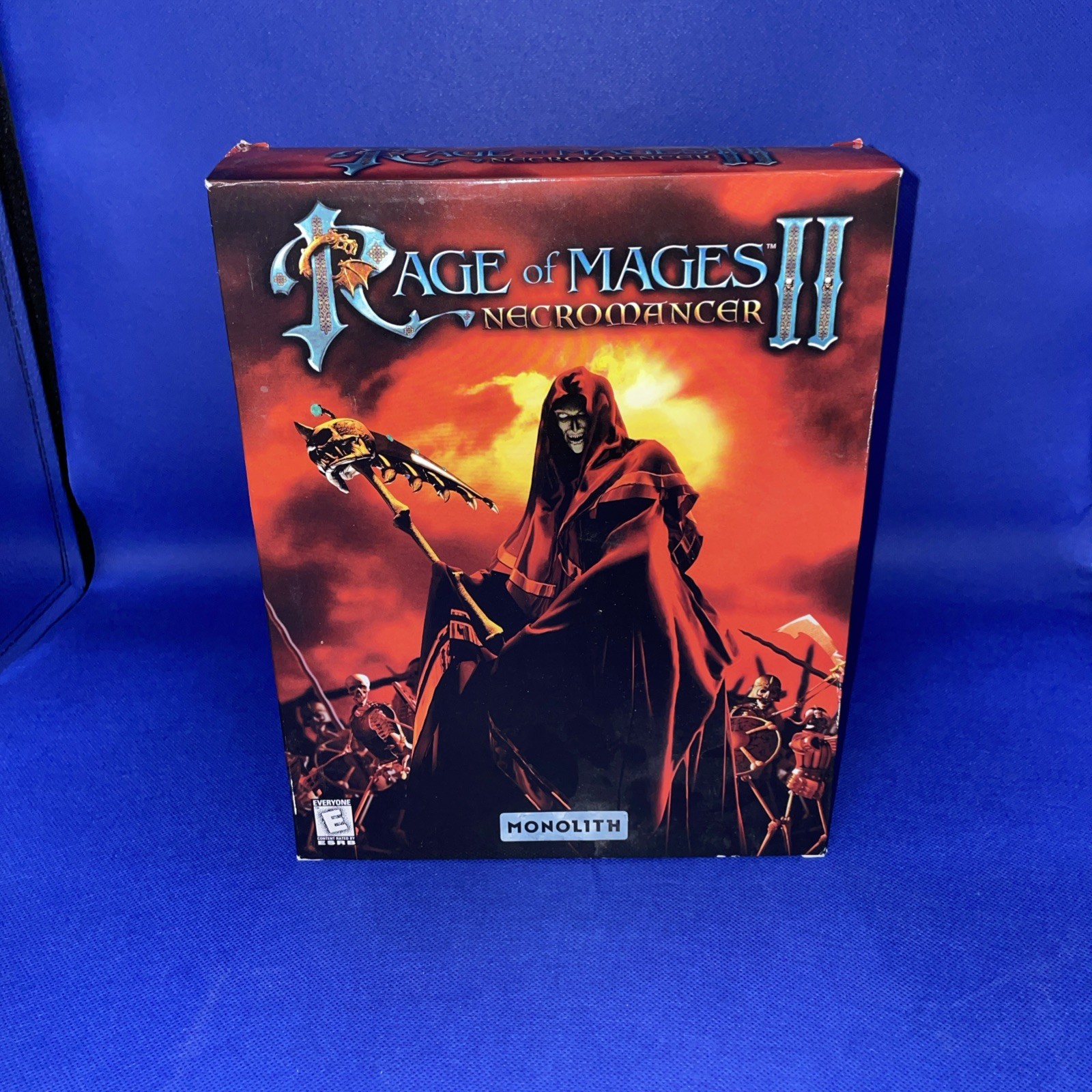 Rage Of Mages II: Necromancer PC CD-Rom Big Box COMPLETE Vintage 1998