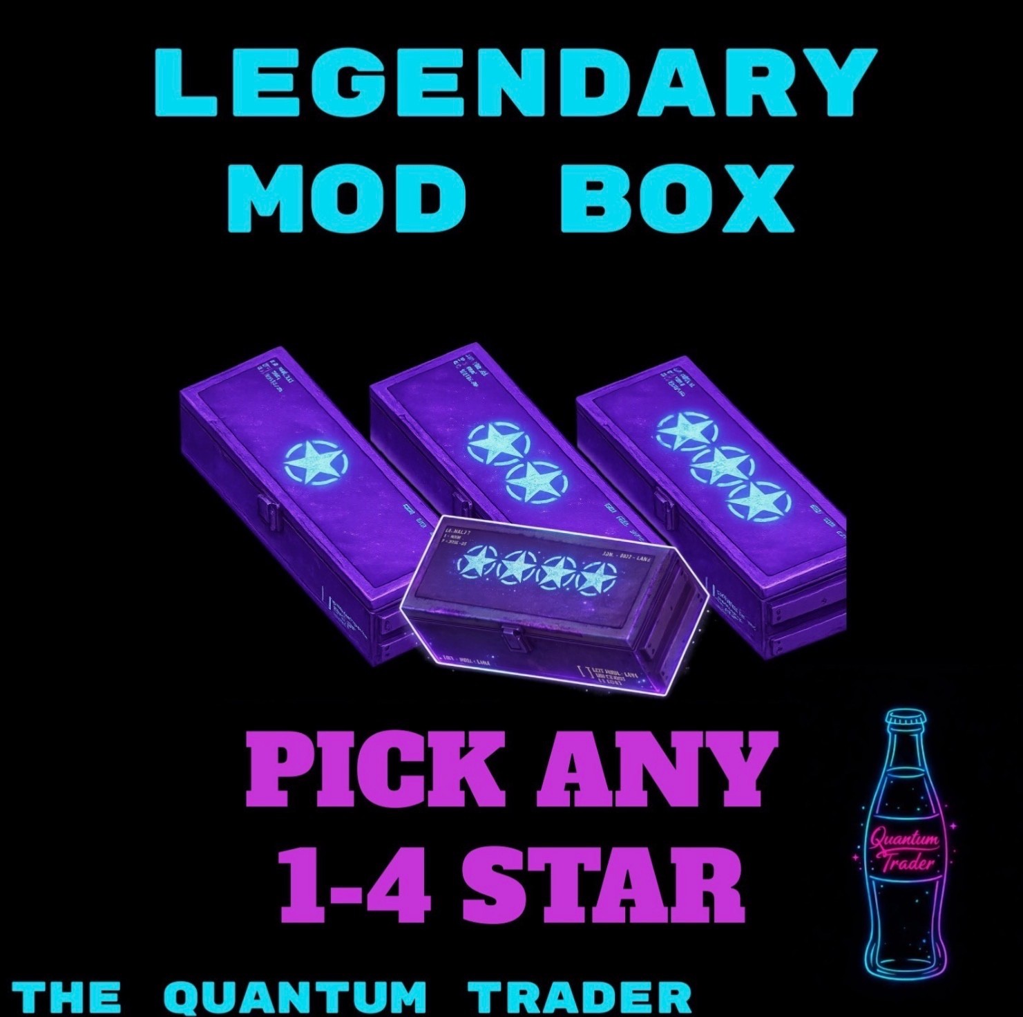 [XBOX] Choose Any 1-4* Legendary Box Mod | Fallout 76 | Quick & Cheap