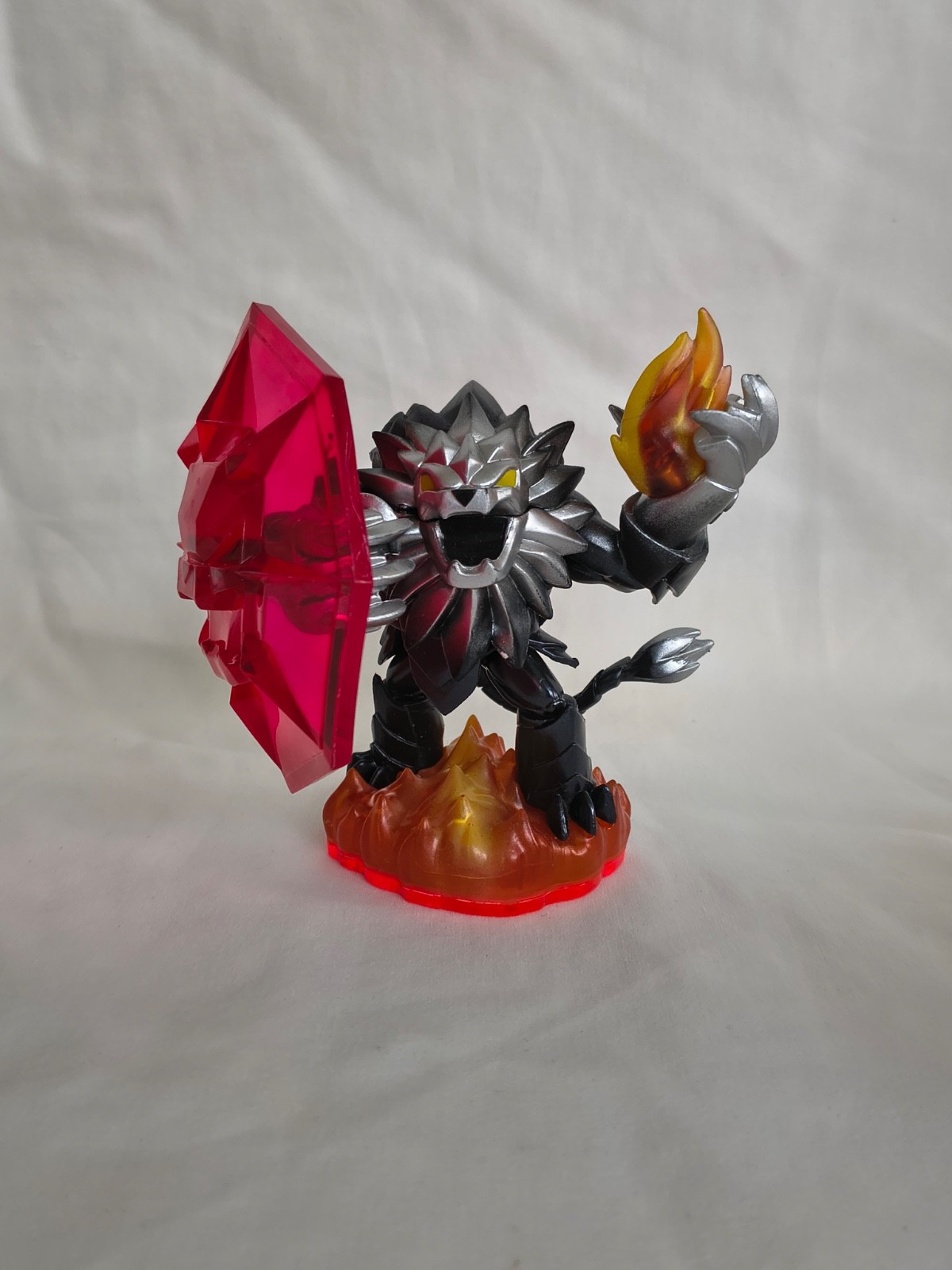 Skylanders Trap Team Dark Wildfire Trap Master Figure *tested and working*