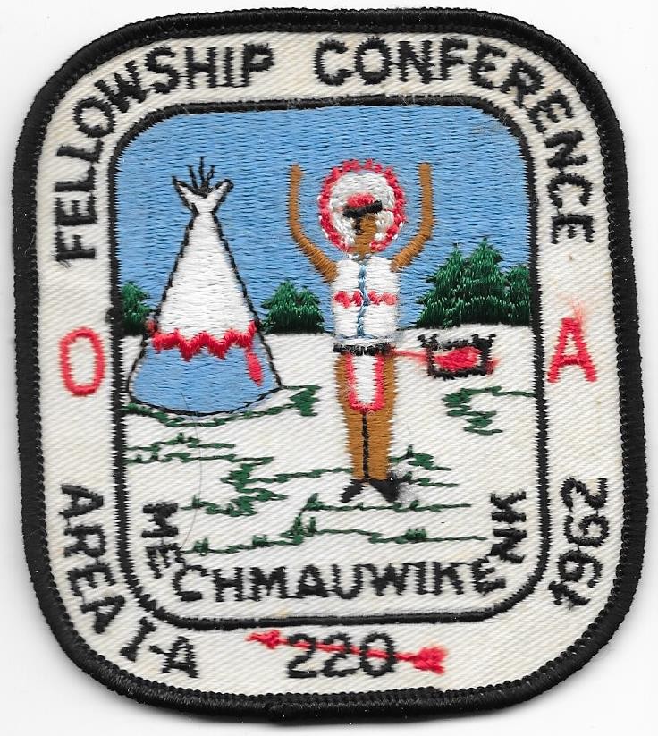 1962 Area 1-A Conference Section Conclave Boy Scouts of America BSA