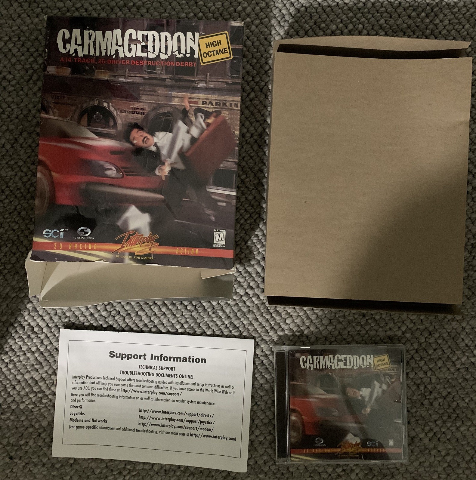 Carmageddon 2: Carpocalypse Now 1998, Big Box, Complete