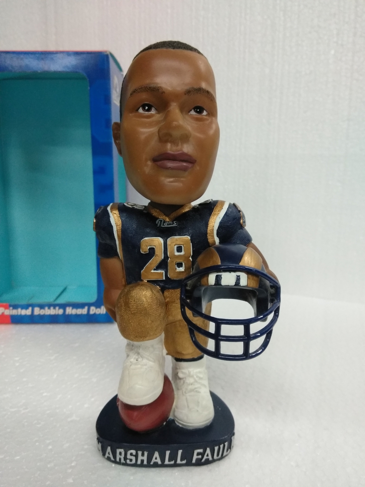 Marshall Faulk 28 Rams Bobblehead