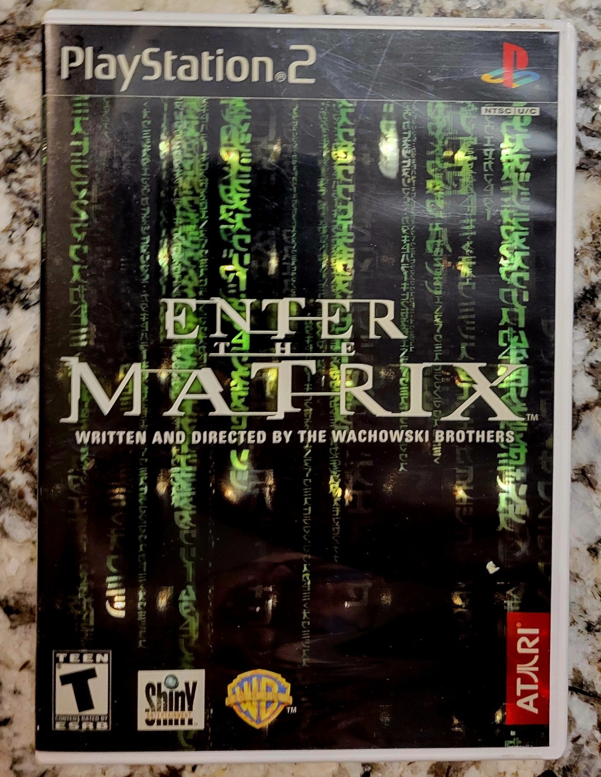 ENTER THE MATRIX (Sony PlayStation 2 PS2) CIB COMPLETE/TESTED/FAST NEXT DAY SHIP