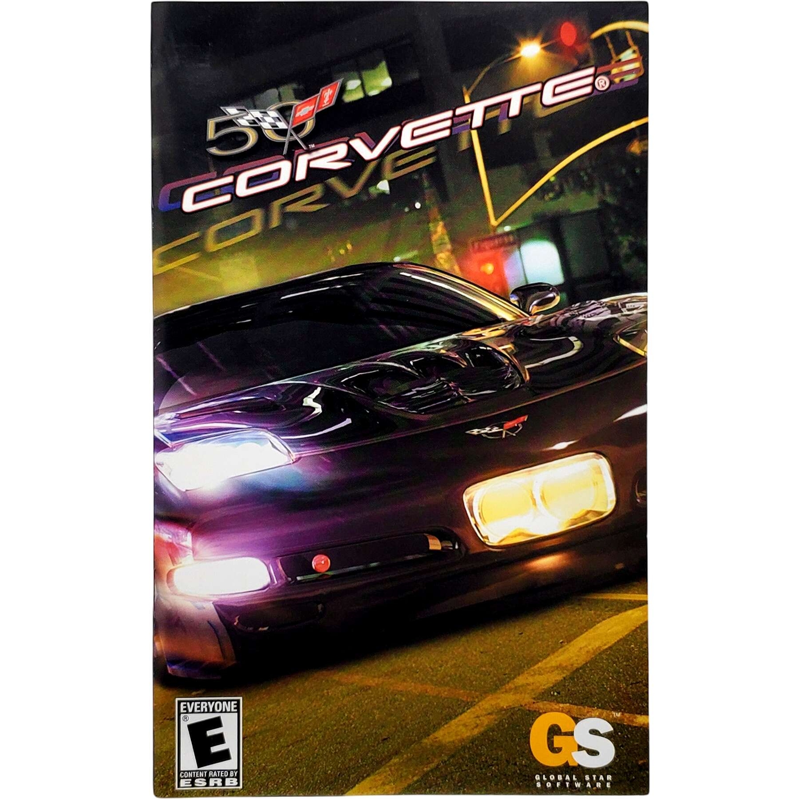 (Manual Only) Corvette - Sony Playstation 2 Excellent Tested Original