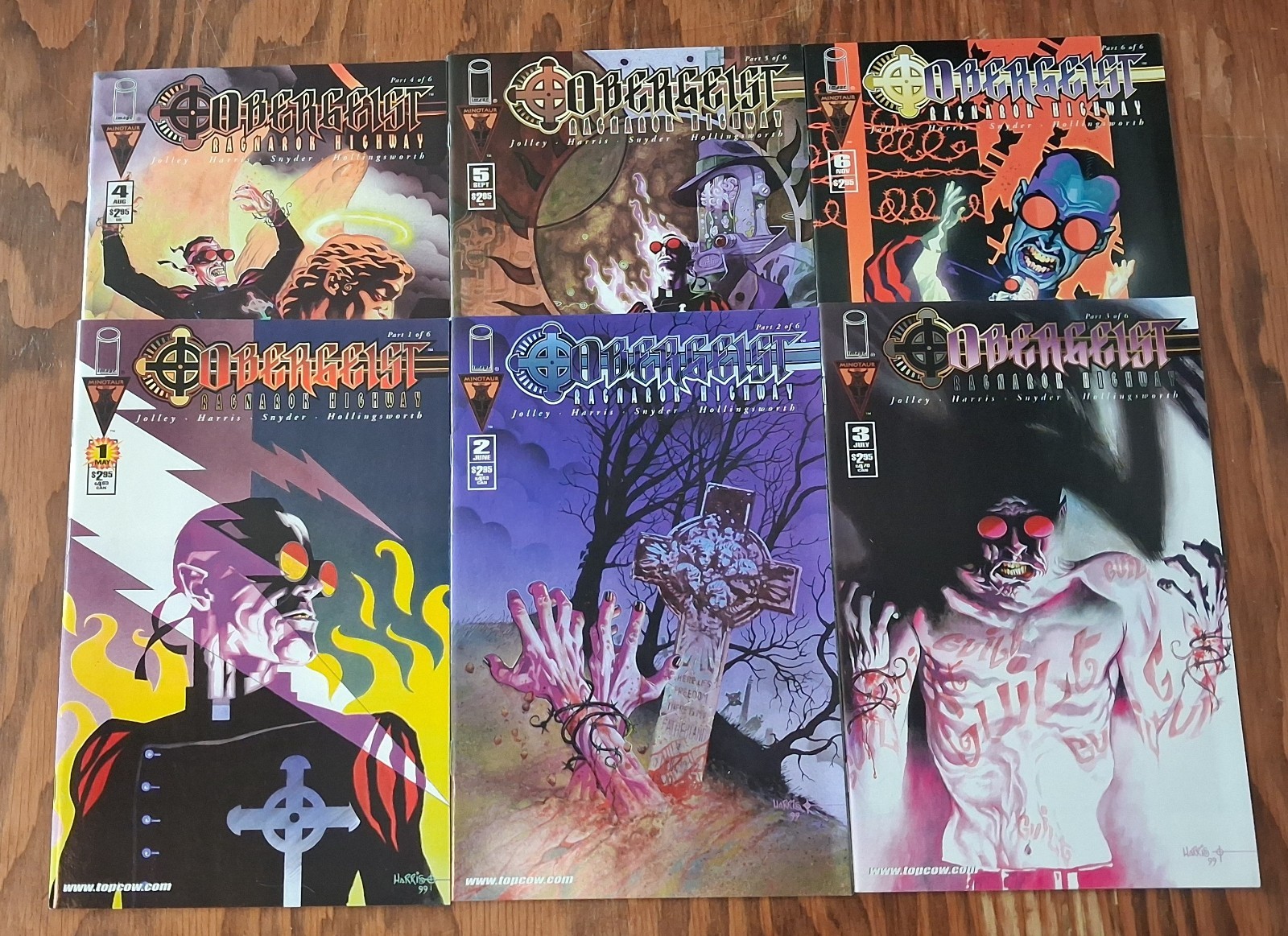 Obergeist: Ragnarok Highway 1 2 3 4 5 6 Complete Series. Near Mint NM 9.4.
