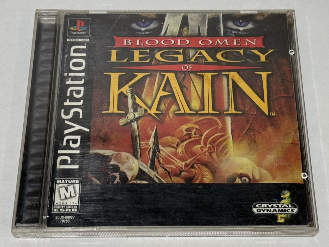 Blood Omen: Legacy of Kain PS1 Complete w/ Jewel Case *Good Condition