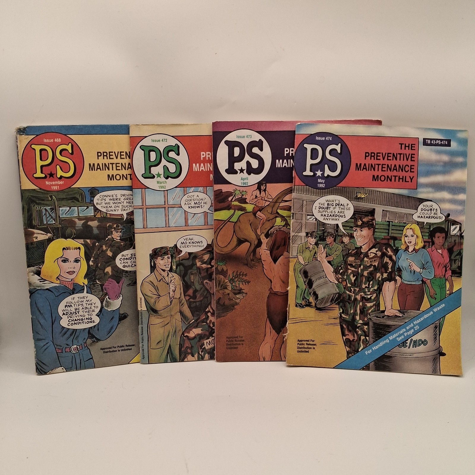 PS Preventive Maintenance Monthly Magazine Lot of 4