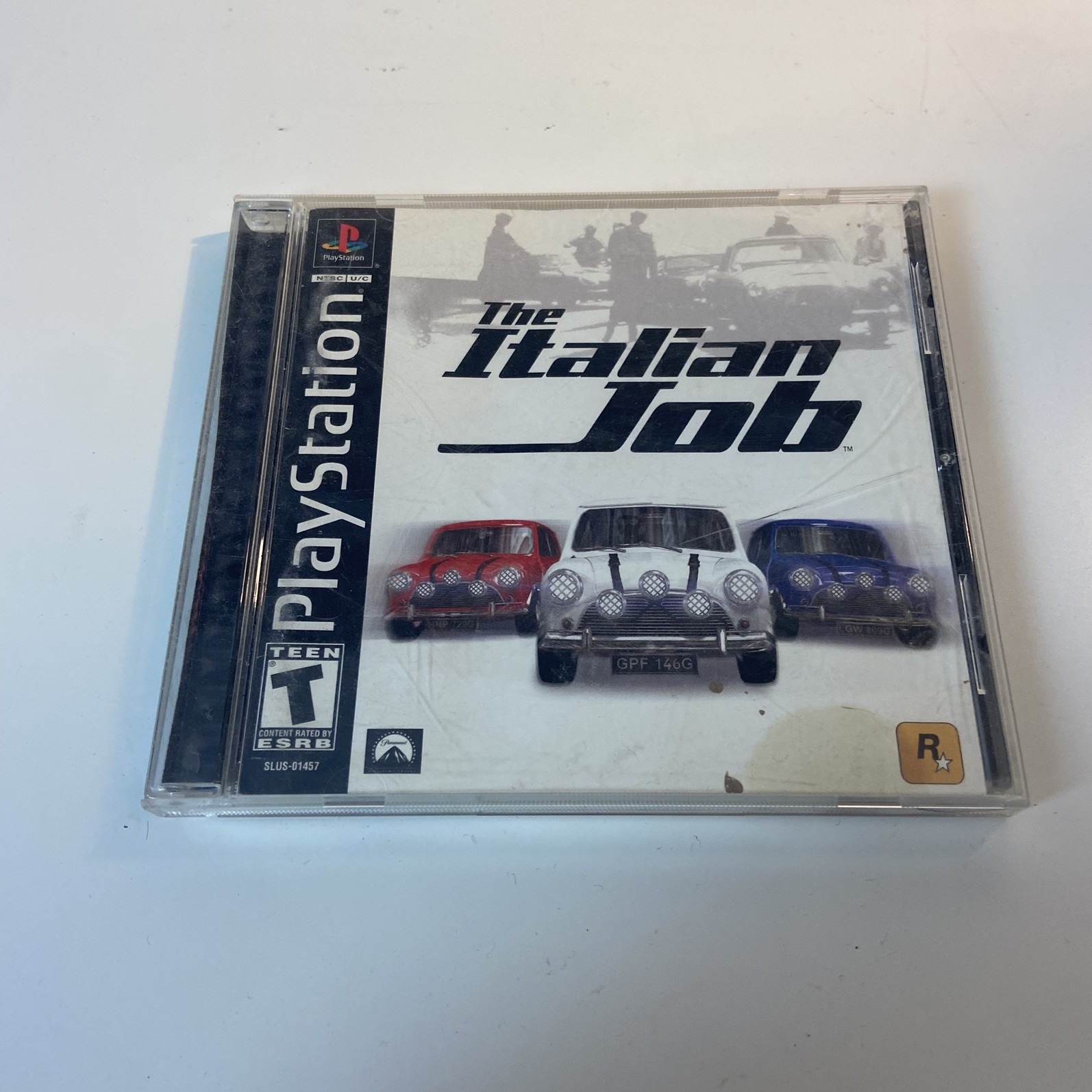 The Italian Job (Sony PlayStation 1, 2002) PS1 Complete CIB - Black Label