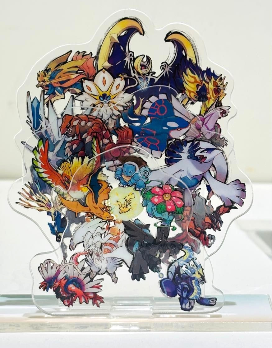 Pokemon Legend Research Acrylic Stand Legendary Pokemon Collection