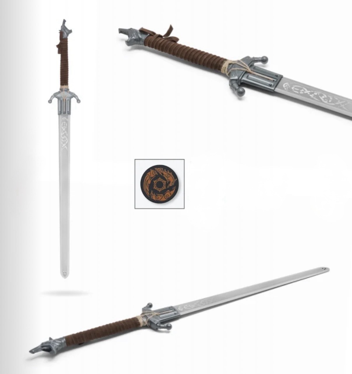 Crimson Desert Grey Wolf's Sword full Metal 43”
