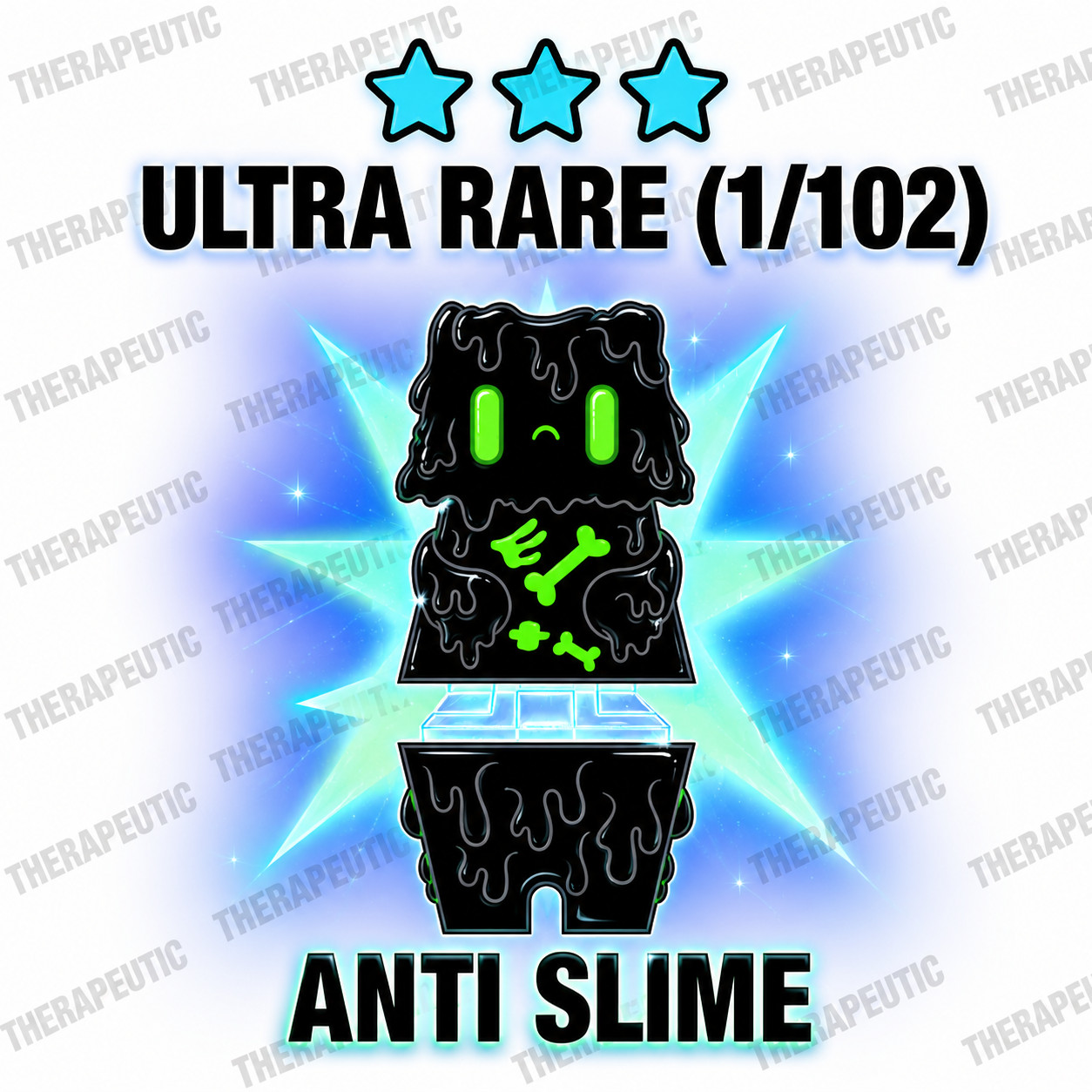 Tapcaps Creatures II Series 3 Lacy Clix Tap Cap TapCap Anti Slime Ultra Rare