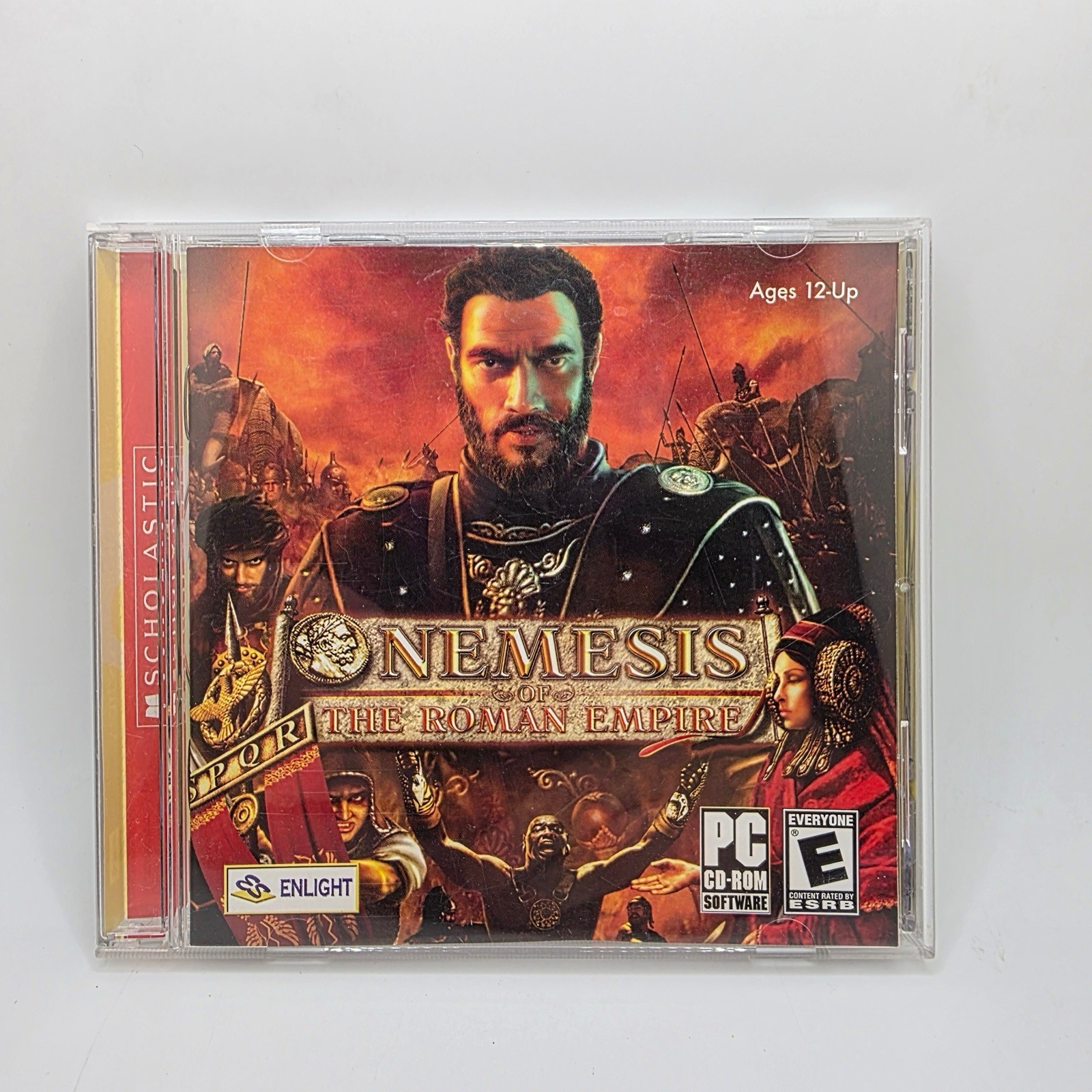 Nemesis of the Roman Empire PC Game (2004) Case & Disc – Scholastic / Enlight