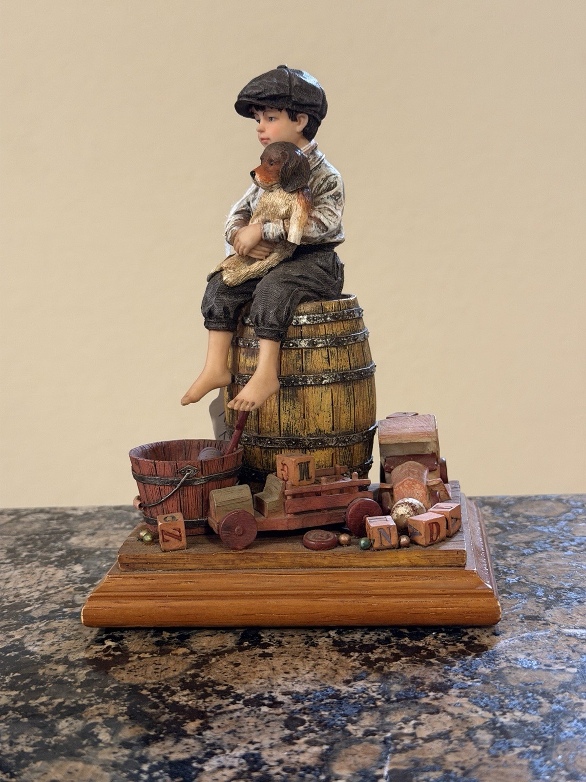 Timeless Treasures The New Puppy Figurine