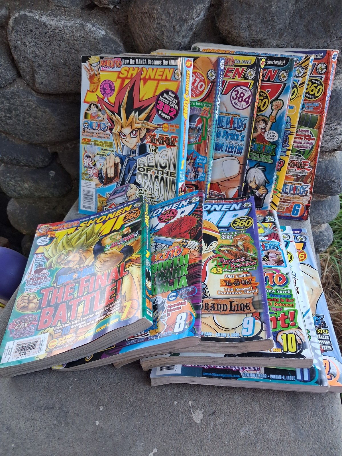 2006 shonen jump manga magazines lot of 12 FULL YEAR